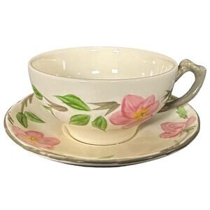 Franciscan Desert Rose Late Century England Cup and Saucer Set